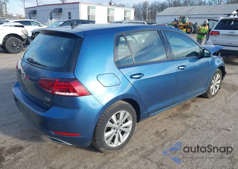 2018 Volkswagen Golf Tsi S/Tsi Se z USA, uszkodzony, nr VIN 3VWG17AU6JM259643